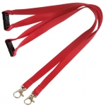 Plain Business Nylon Neck Lanyards For ID Cards