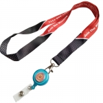 Conference Name Badges Lanyards With Retractable Reel
