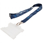Custom Polyester Work ID Card Holder Lanyard