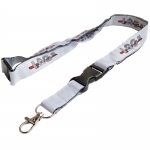 Heavy Duty Woven Lanyard Neck Strap With Clip