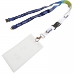 Personalised Detachable Lanyard With Card Holder