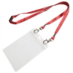 Printed Security Badge Nylon Lanyards With Company Logo