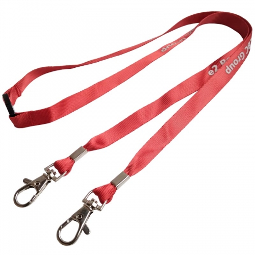 double clip lanyard