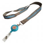 High Quality Fabric Lanyard For Coach Badge Holder