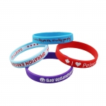 Custom Cheap Silicone Wristbands No Minimum