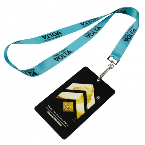 personalised vip lanyards and badges small order