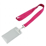 Cheap Customizable Hot Pink Blank Lanyards