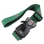 Polyester TSA Lock Luggage Strap Belt With Weighing Scale