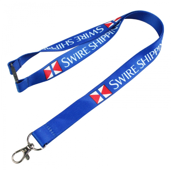 Coloured Promo Breakaway Badge Lanyards Personalised