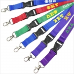 Personalized Multi Colored Lanyards No Minimum Order