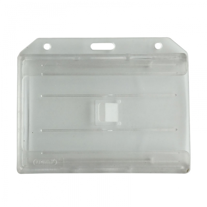 Clear Hard Plastic Id Card Holders