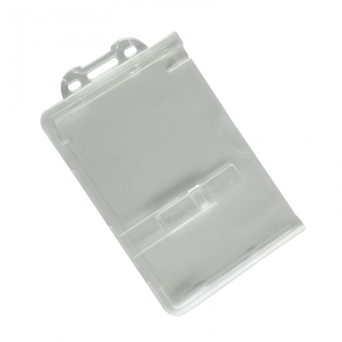 Clear Hard Plastic Id Card Holders