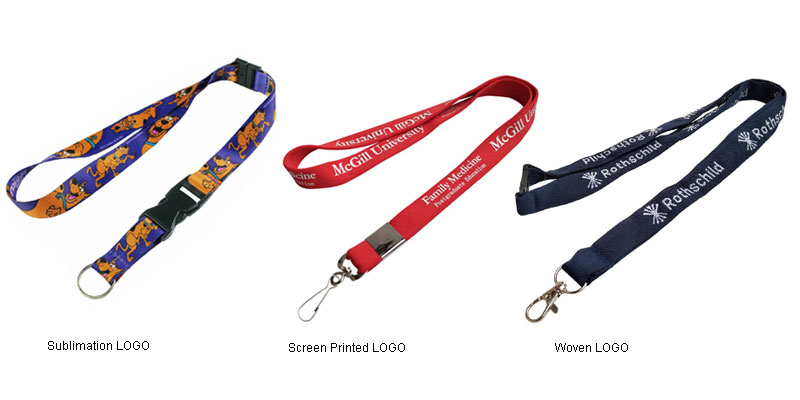 types of lanyards