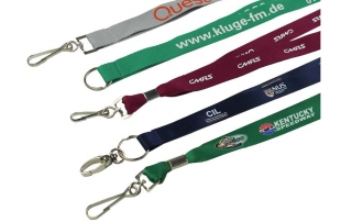 types of lanyards